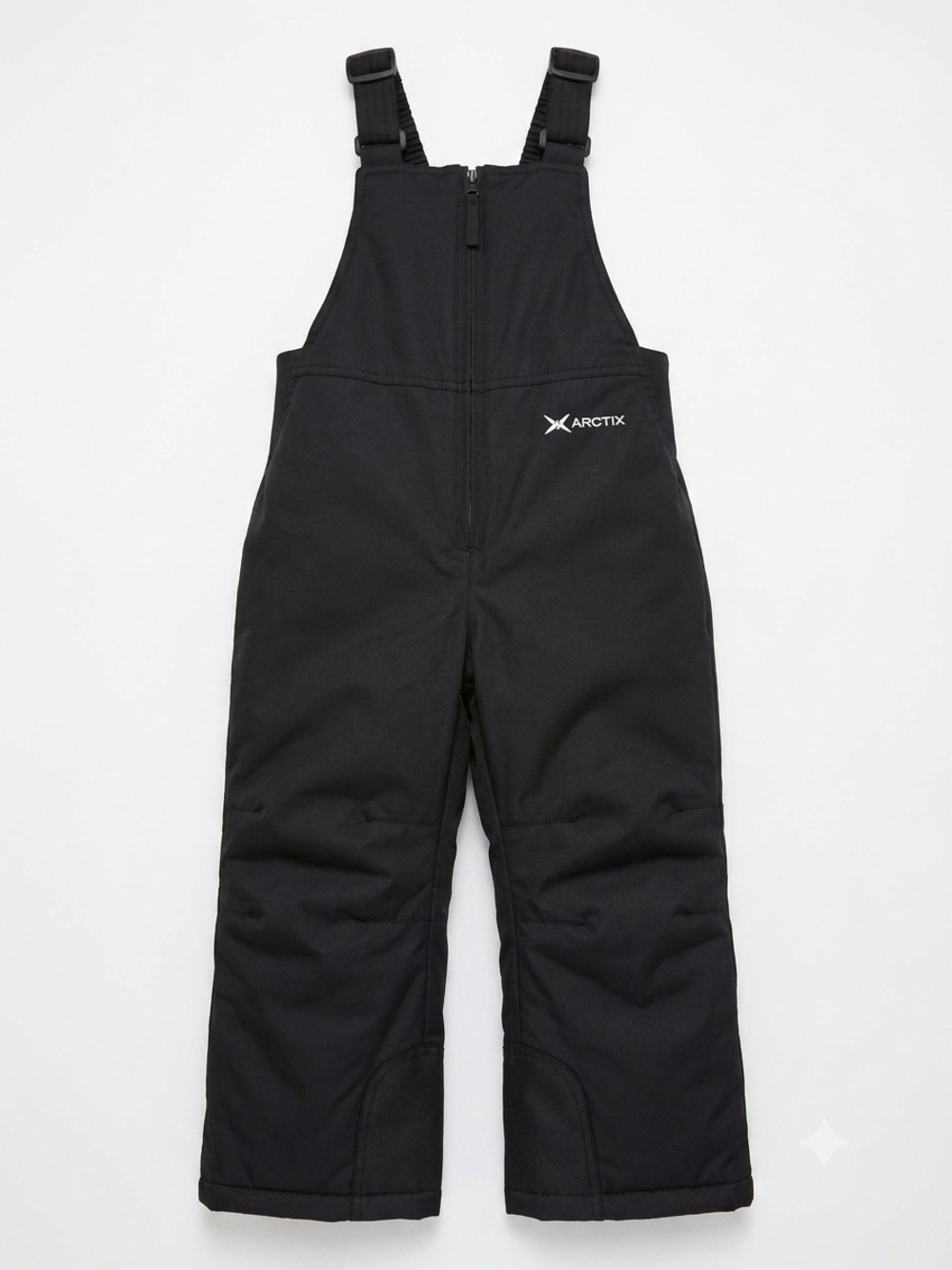Arctix Toddler Insulated Snow Bib Pants Black 3T Waterproof Ski Sled Snowboard